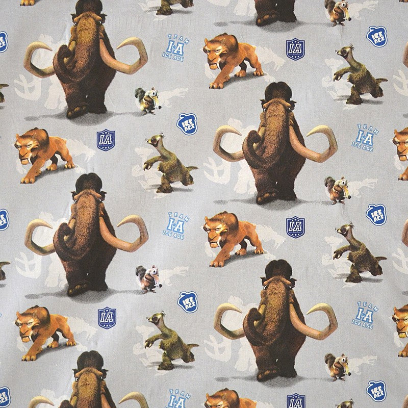 Draps Disney Ice Age Gris - Ribes y Casals