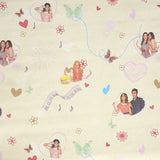 Coupon Draps Disney Violet Écru 180x145cm - Ribes y Casals
