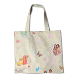 Coupon Draps Disney Violet Écru 180x145cm - Ribes y Casals