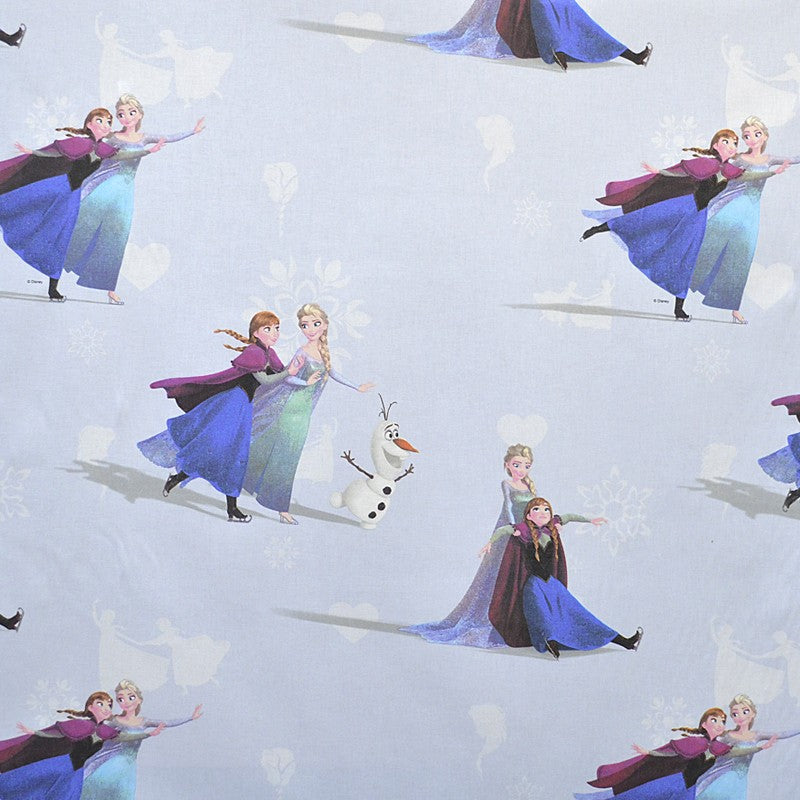 Draps Reine des Neiges Frozen Gris Bleu - Ribes y Casals