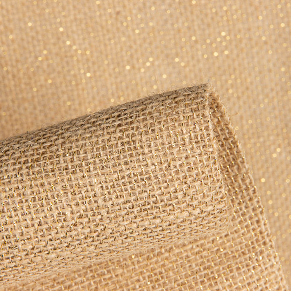 Jute Paillettes Or - Ribes y Casals