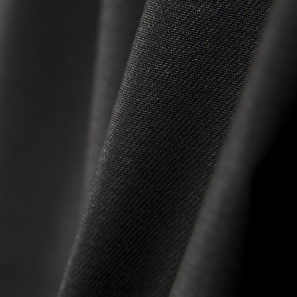 Sergé De Coton Et Spandex Noir - Ribes y Casals