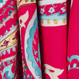 Sergé Biélastique Cachemire Rouge - Ribes y Casals