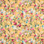 Sergé Bi-élastique Oeillets Jaune Albero - Ribes y Casals