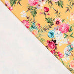 Sergé Bi-élastique Oeillets Jaune Albero - Ribes y Casals