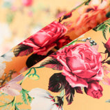 Sergé Bi-élastique Oeillets Jaune Albero - Ribes y Casals