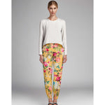 Sergé Bi-élastique Oeillets Jaune Albero - Ribes y Casals