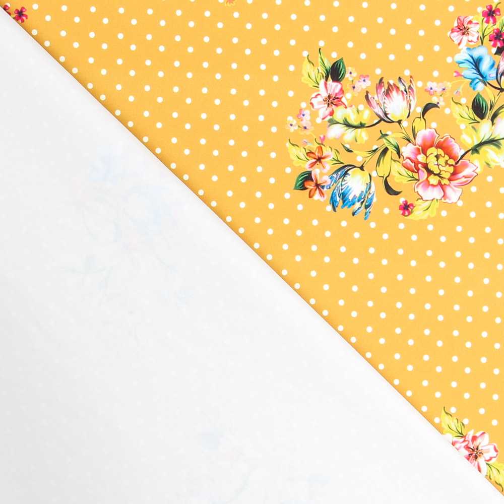 Sergé Biélastique Albero Floral - Ribes y Casals