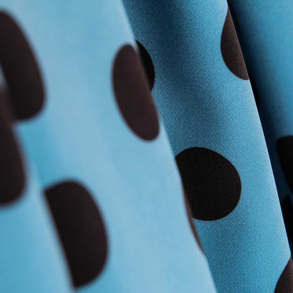 Tissu Bi-élastique Pois Canard - Ribes y Casals