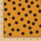 Sergé Bi-élastique Pois Doré - Ribes y Casals