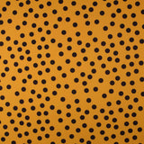 Sergé Bi-élastique Pois Doré - Ribes y Casals