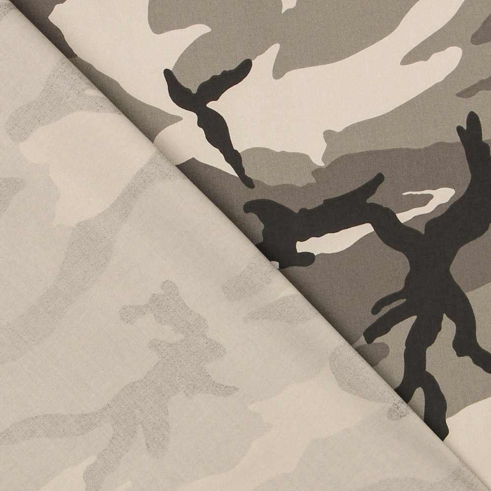 Sergé Camouflage Gris - Ribes y Casals