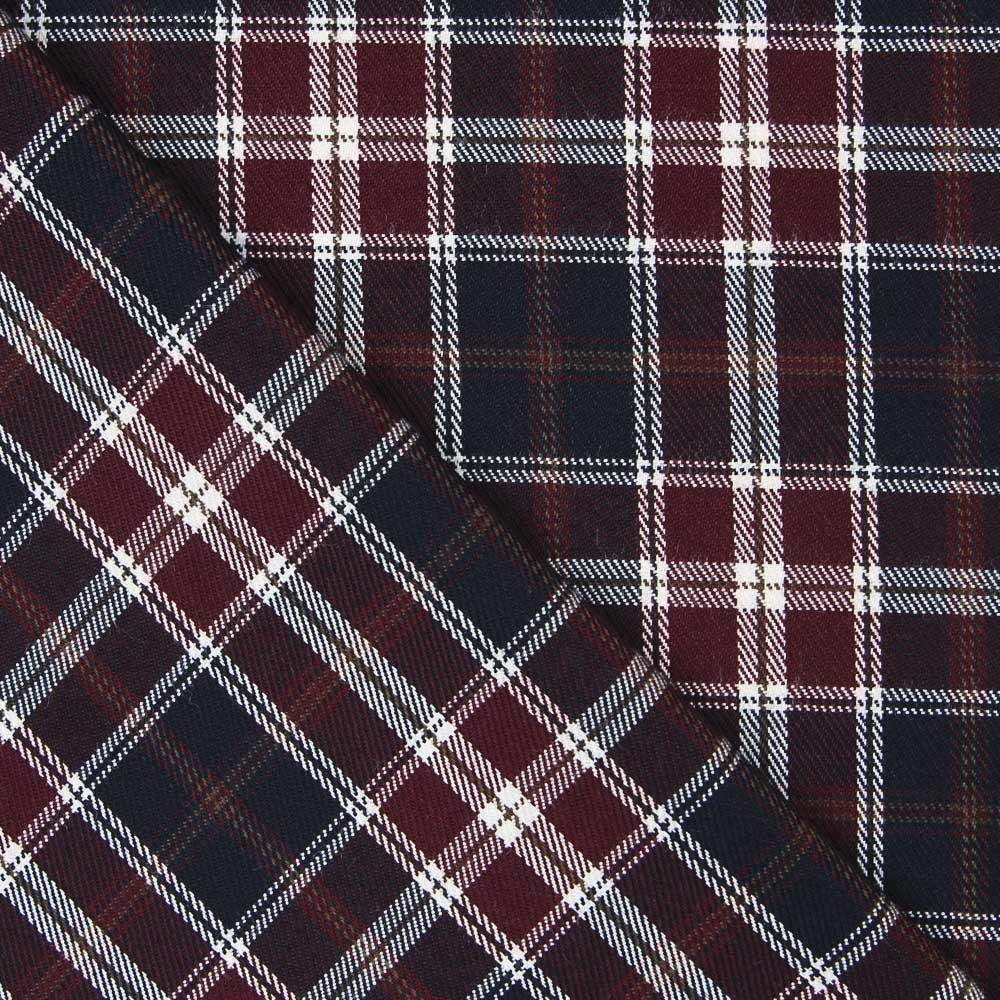 Twill New Wales Rouge Grenade - Ribes y Casals