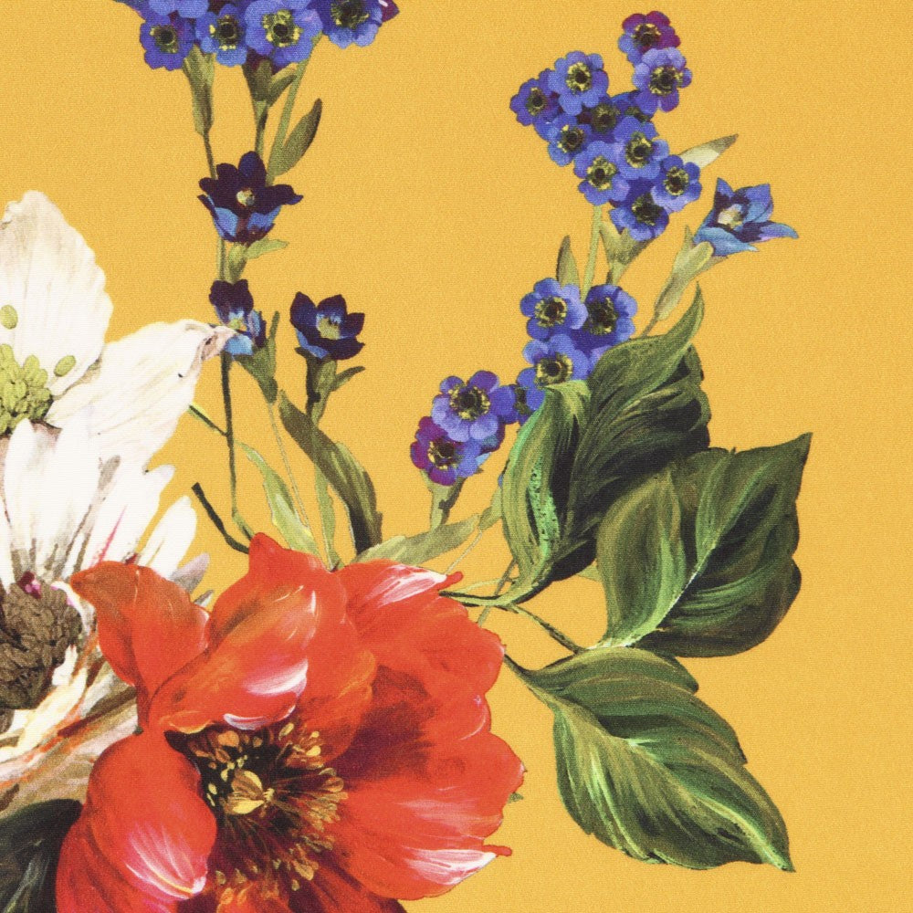 Sergé Élastique Corsage Jaune - Ribes y Casals