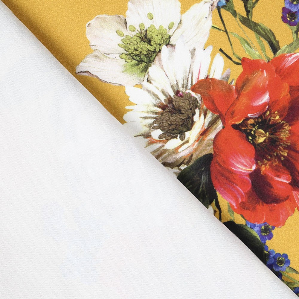 Sergé Élastique Corsage Jaune - Ribes y Casals