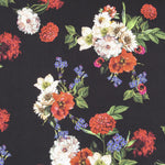 Sergé Élastique Corsage Noir - Ribes y Casals