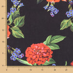 Sergé Élastique Corsage Noir - Ribes y Casals