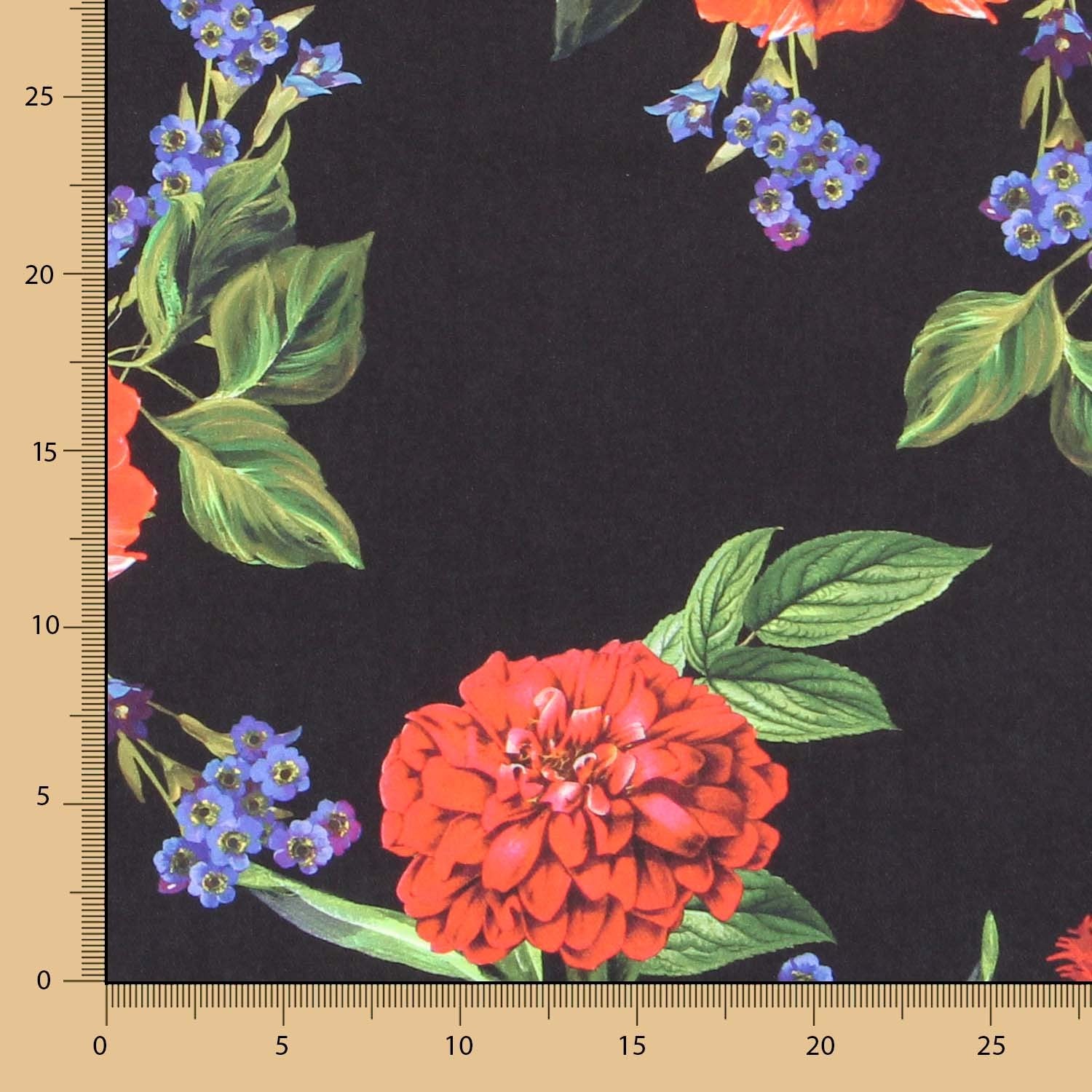 Sergé Élastique Corsage Noir - Ribes y Casals