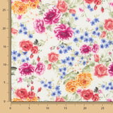 Sergé Élastique Bouquet Flamenco - Ribes y Casals