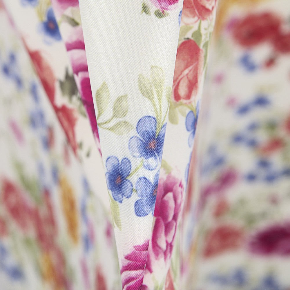 Sergé Élastique Bouquet Flamenco - Ribes y Casals