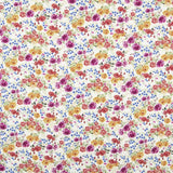 Sergé Élastique Fleuri Flamenca Écru - Ribes y Casals