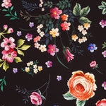 Sergé Stretch Fleurs de Manille - Ribes y Casals