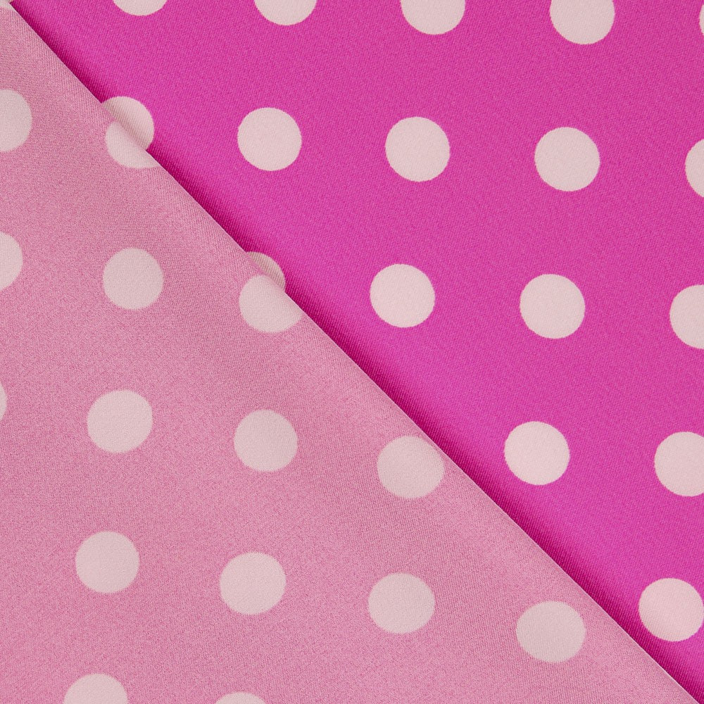 Sergé Élastique Lune Fuchsia - Ribes y Casals