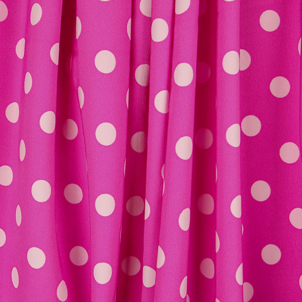 Sergé Élastique Lune Fuchsia - Ribes y Casals