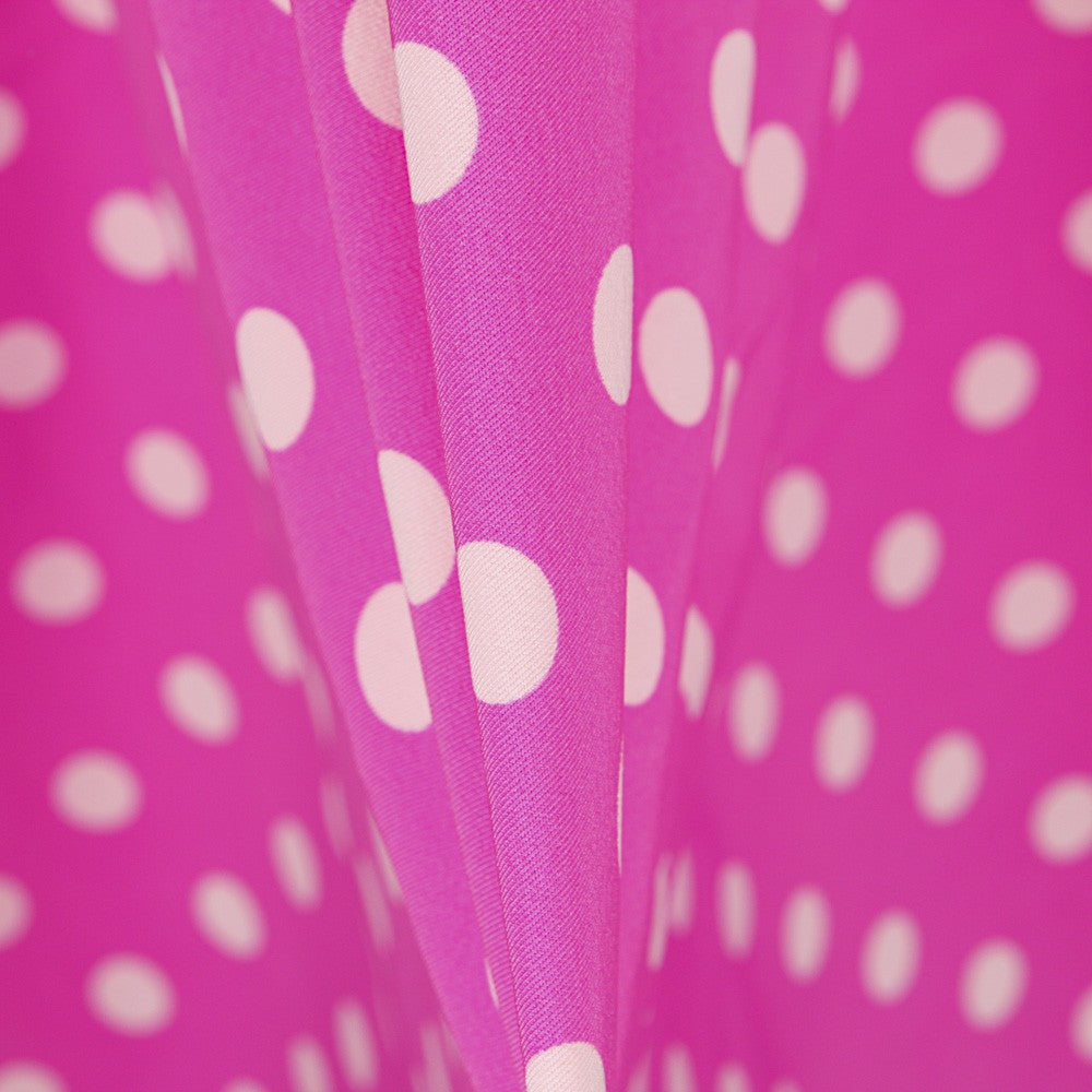 Sergé Élastique Lune Fuchsia - Ribes y Casals