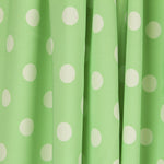 Twill Élastique Pois menthe - Ribes y Casals