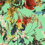 Sergé Sauvage Vert Menthe - Ribes y Casals