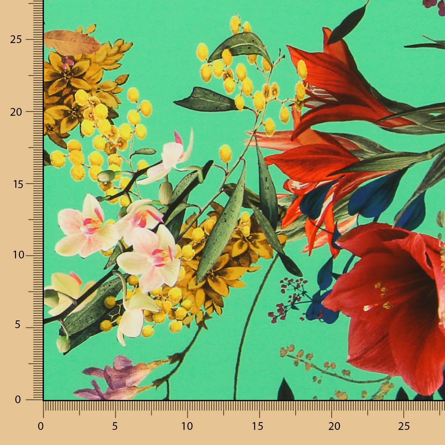 Sergé Sauvage Vert Menthe - Ribes y Casals