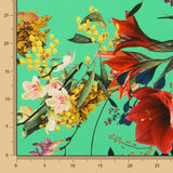 Sergé Sauvage Vert Menthe - Ribes y Casals