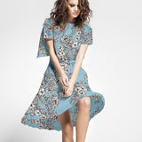 Sergé Élastique Vintage Bleu - Ribes y Casals