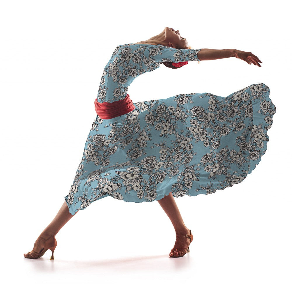 Sergé Élastique Vintage Bleu - Ribes y Casals