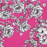 Sergé Élastique Vintage Fuchsia - Ribes y Casals