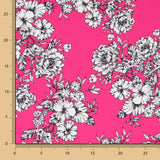 Sergé Élastique Vintage Fuchsia - Ribes y Casals