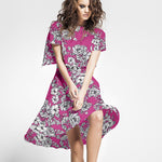 Sergé Élastique Vintage Fuchsia - Ribes y Casals