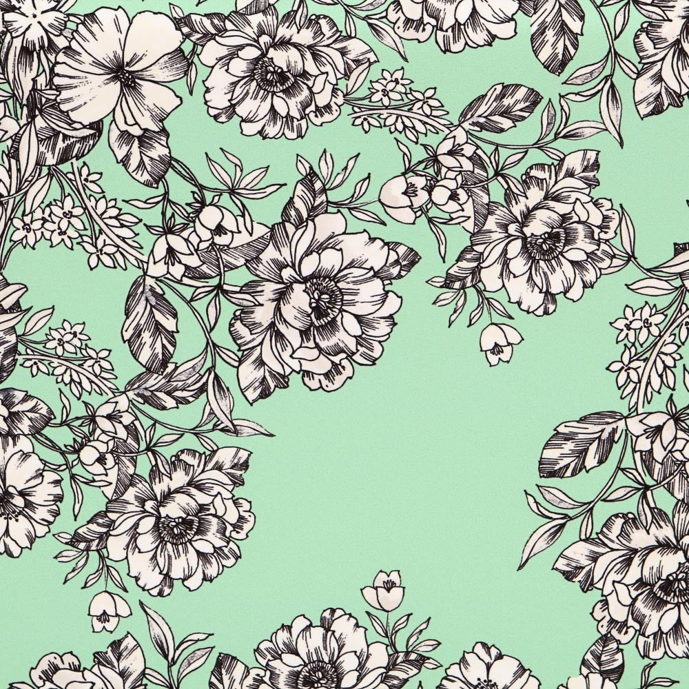 Sergé Élastique Vintage Vert - Ribes y Casals