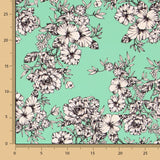 Sergé Élastique Vintage Vert - Ribes y Casals