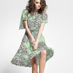 Sergé Élastique Vintage Vert - Ribes y Casals