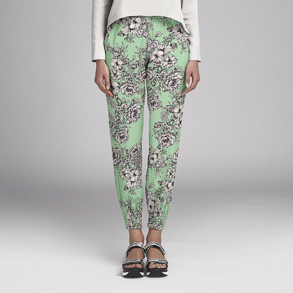 Sergé Élastique Vintage Vert - Ribes y Casals