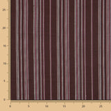 Sergé Rayé Marron - Ribes y Casals