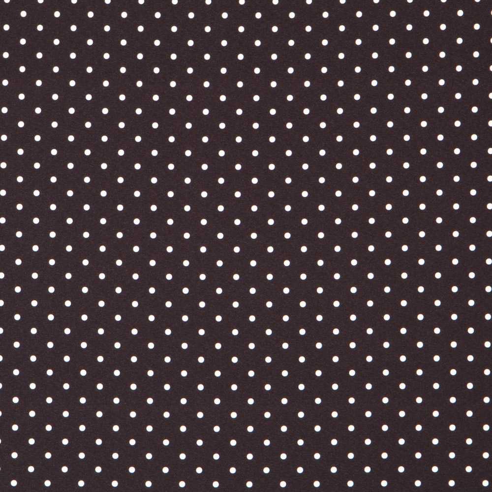 Twill Stretch Pois Noir 2mm - Ribes y Casals