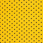 Sergé Stretch Pois Jaune Ocre 4mm - Ribes y Casals