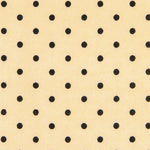 Sergé Stretch Pois Beige 4mm - Ribes y Casals