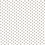 Sergé Stretch Pois Blanc 4mm - Ribes y Casals