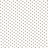 Sergé Stretch Pois Blanc 4mm - Ribes y Casals