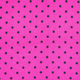 Sergé Stretch Pois Fuschia 4mm - Ribes y Casals