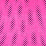 Sergé Stretch Pois Fuschia 4mm - Ribes y Casals